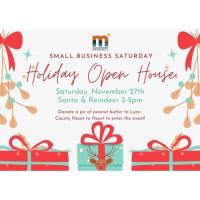Small Business Saturday Holiday Open House 