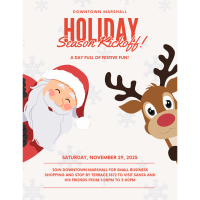 Downtown Marshall Holiday Season Kickoff & Small Business Saturday