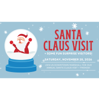 Santa Claus Visit Downtown Marshall
