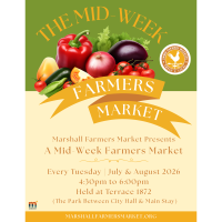 Mid-Week Farmers Market Downtown Marshall