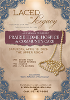 41st Annual Charity Event & Auction - Laced in Legacy - Honoring Our Past, Inspiring Our Future