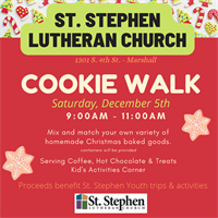St. Stephen Cookie Walk 2026