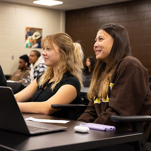The North Star Mutual School of Business supports students in academic programs across business-related fields