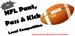 NFL Punt, Pass & Kick Local Competition Sponsored by Marshall Area Kiwanis