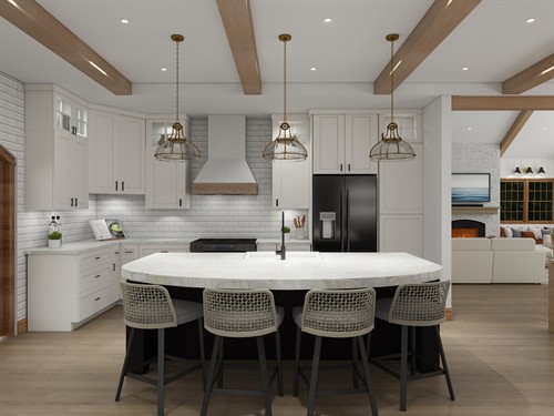 Open Concept Kitchen Design 