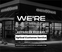 Optical Customer Service - ADVANCED EYECARE - MARSHALL, MN