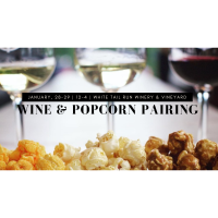 Wine and Popcorn Pairing at White Tail Run Winery
