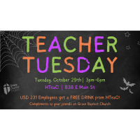 Teacher Tuesday with Grace Baptist Church & HTeaO