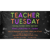 Teacher Tuesday at HTeaO!