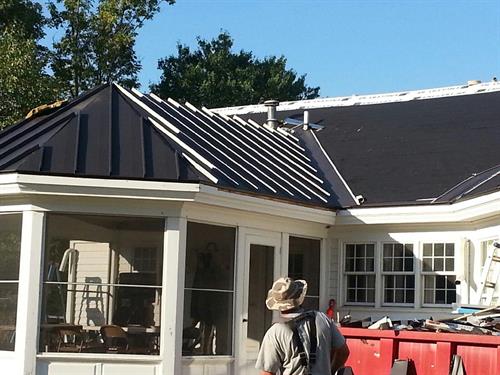 Metal Standing Seam Roof