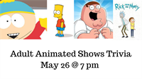FREE: Adult Animated Shows Trivia @ ExBEERiment Brewing