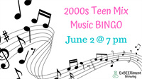 FREE: 2000s Teen Mix Music BINGO @ ExBEERiment Brewing