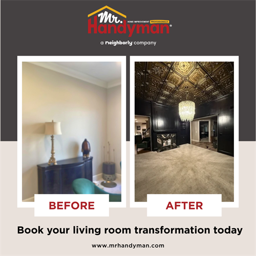 Living room transformation