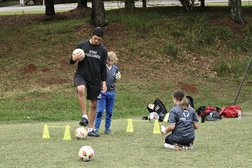 We offer youth goalkeeper training for goalkeepers ages 8 all the way up to the college & professional level. 
