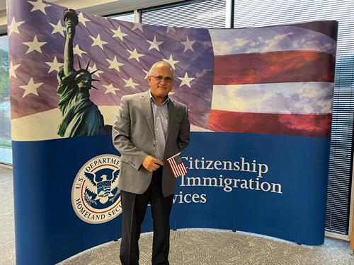 Congratulations, US Citizen, Luis!
