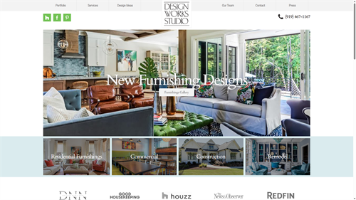 Interior Design website in Cary