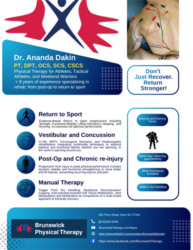 Brunswick Physical Therapy-Apex 