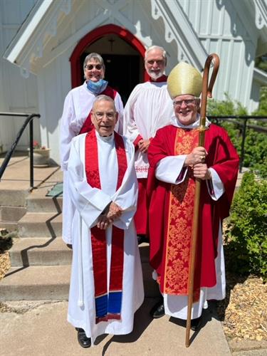 Visit of the Episcopal Bishop of the Diocese of Eau Claire, 2022