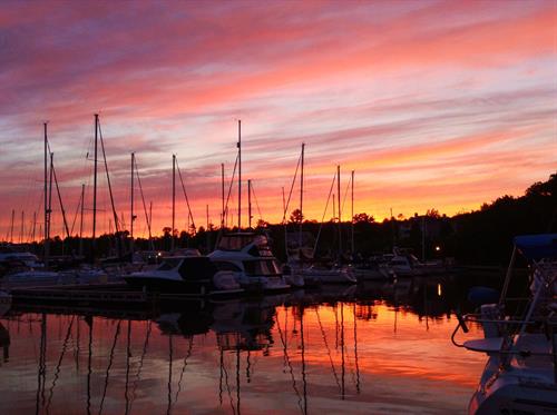 Sunset at Port Superior