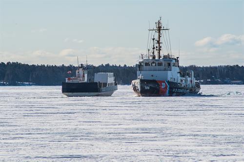 Two Ships in the Ice Two Ships in the Ice