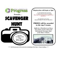 Collinsville Progress Sponsors Scavenger Hunt for Miner's
