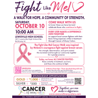 Fight Like Mel - A Walk for Hope