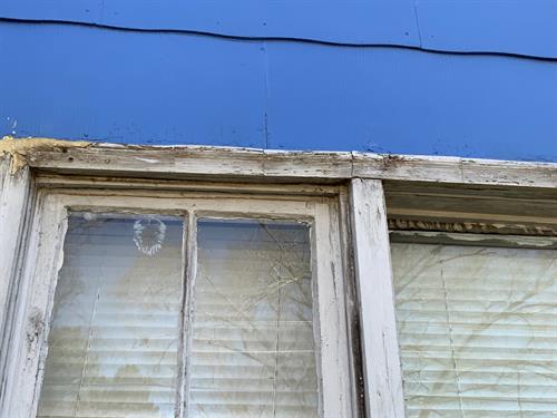 Deteriorated Window