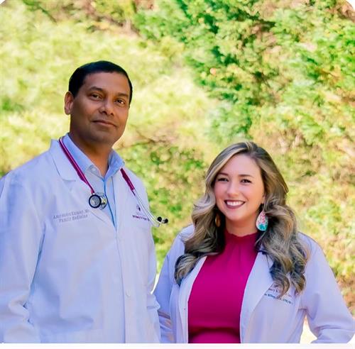 Dr. Kumar and Jennifer Billings FNP-C