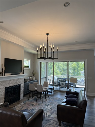 Chandelier Installation