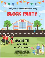 Salvation Army Block Party!