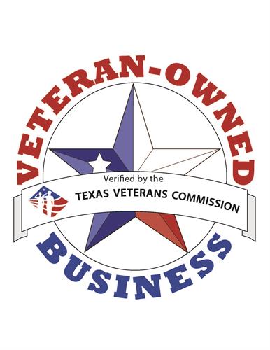Certified Texas Veteran Owned Business