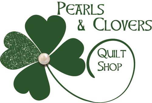 Logo - Pearls & Clovers Quilt Shop