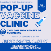 Dupage County Health Department Pop-up Vaccine Clinic