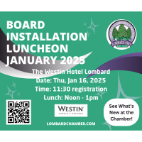 2025 January Board Installation Luncheon