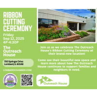 2025 Ribbon Cutting - The Outreach House