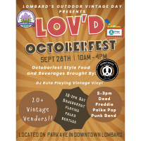 2025 Lombard's Outdoor Vintage Day (LOV'D) Octoberfest Event