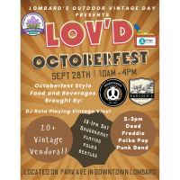 2025 Lombard's Outdoor Vintage Day (LOV'D) Octoberfest Event