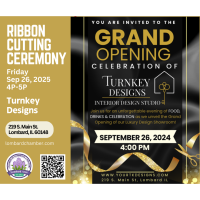 2025 Ribbon Cutting - Turnkey Designs