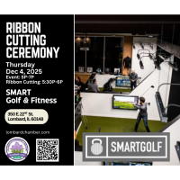 2025 Ribbon Cutting - SMART Golf & Fitness