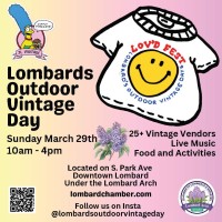 2026 Lombard's Outdoor Vintage Day (LOV'D) March Event