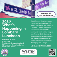 2026 What's Happening in Lombard Luncheon