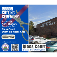 2026 Ribbon Cutting - Glass Court Swim & Fitness Club