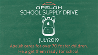 Apelah School Supply Drive