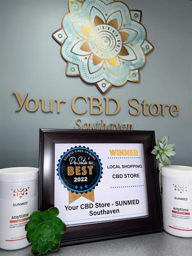 Voted Desoto County “Best CBD Store”