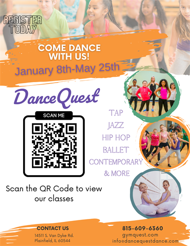 Winter-Spring 2024 Dance Classes 