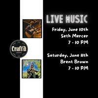 Live Music on the Craft'd Patio - Seth Mercer