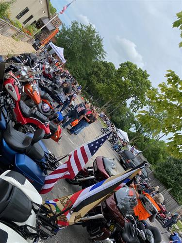 Motorcycle Runs honoring veterans each year