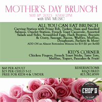 Mother's Day Brunch at Chop'd