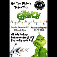 Picture with The Grinch at Khaos Brewcade
