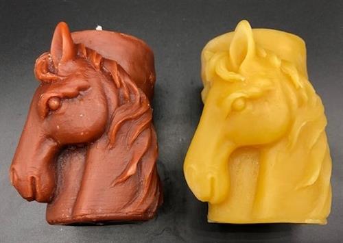 Horse Beeswax Candles